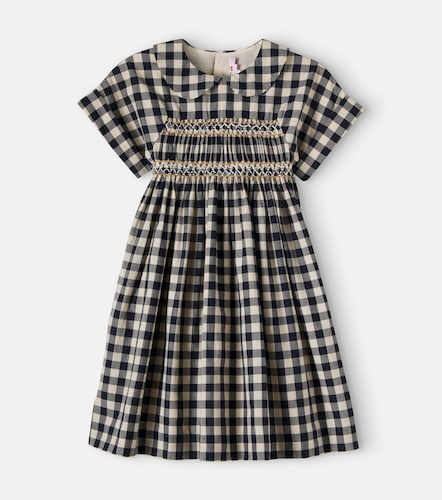 Vestido Lelou de algodón a cuadros vichy - Bonpoint - Modalova