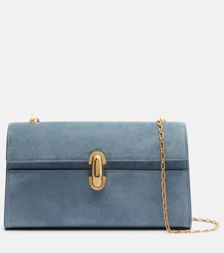 Borsa a tracolla Symmetry Chain Mini in suede - Savette - Modalova