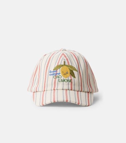 Konges Sløjd Gorra Frankie de algodón a rayas - Konges Slojd - Modalova