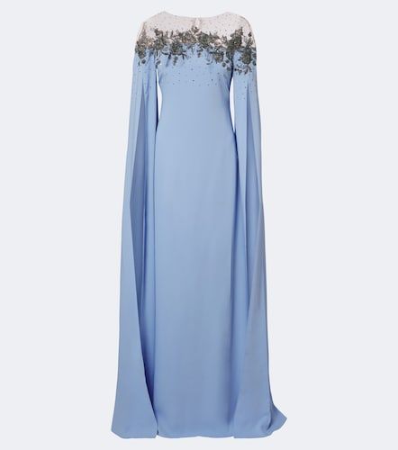 Abito lungo in crêpe - Carolina Herrera - Modalova