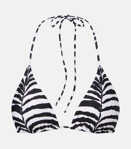 Tri zebra-print bikini top - ViX Paula Hermanny - Modalova