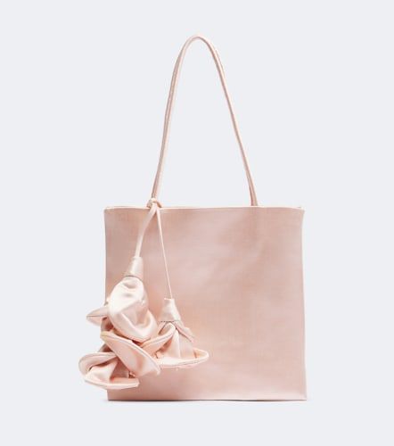 Julia Small satin top-handle bag - Magda Butrym - Modalova
