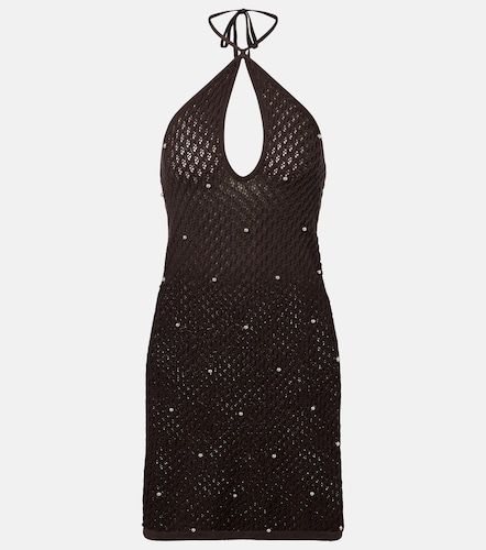 Vestido Isola de croché de algodón adornado - Staud - Modalova