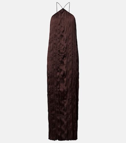 Staud Vestido largo Akari plisado - Staud - Modalova