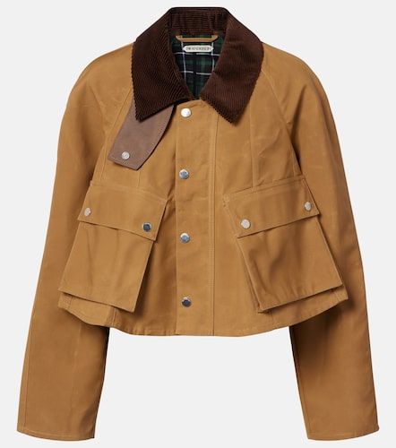 Chaqueta cropped de algodón con pana - JW Anderson - Modalova