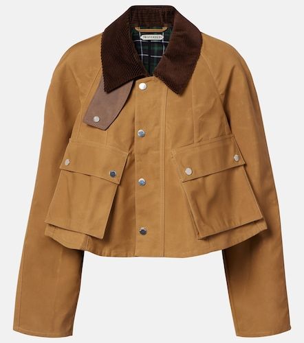 Giacca cropped in cotone - JW Anderson - Modalova