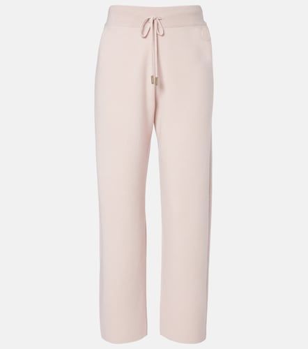 Wool and cashmere sweatpants - Moncler - Modalova