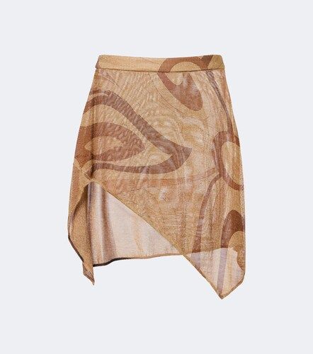 Minifalda Marmo de voile de Lurex® - Pucci - Modalova