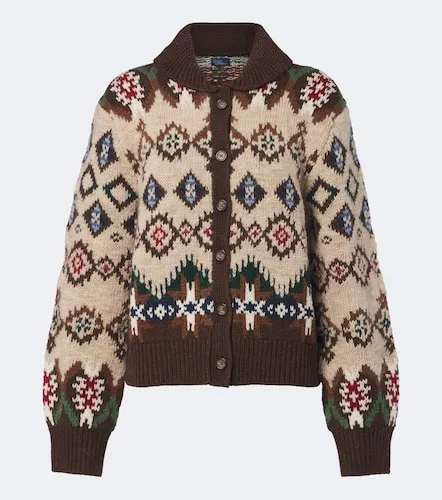 Cárdigan de jacquard de lana y cachemir - Polo Ralph Lauren - Modalova