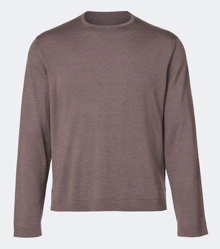 Stoffa Wool and silk T-shirt - Stoffa - Modalova