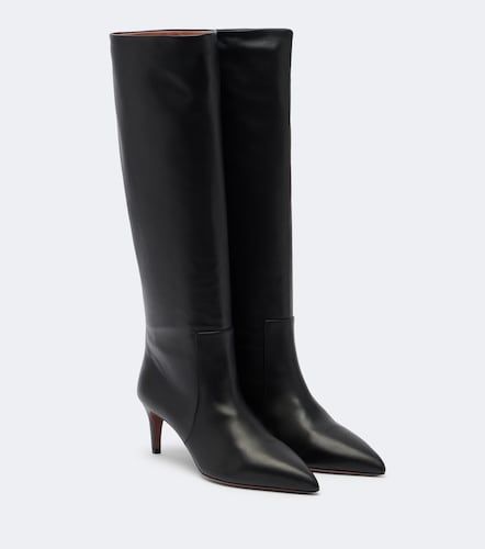 Stiletto leather knee-high boots - Paris Texas - Modalova