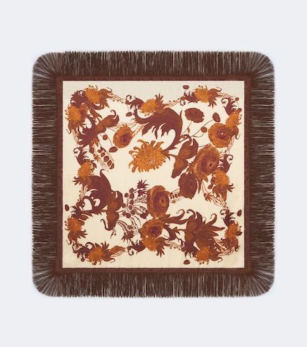 Pañuelo Coven de seda reversible con flecos - La DoubleJ - Modalova