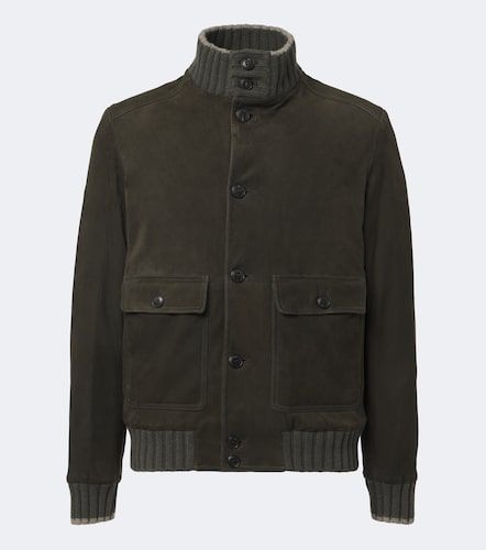 Fedeli Giacca in suede con cashmere - Fedeli - Modalova