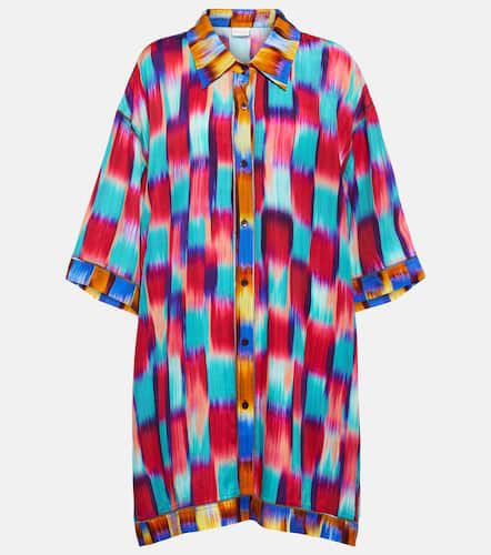 Printed oversized shirt - Dries Van Noten - Modalova