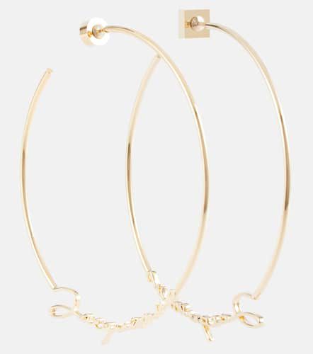 Jacquemus Logo hoop earrings - Jacquemus - Modalova