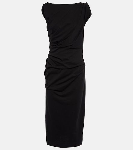 Abito midi in jersey di cotone - Dries Van Noten - Modalova