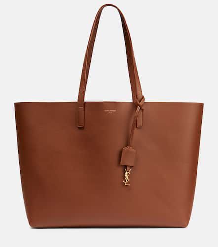 Shopping E/W leather tote bag - Saint Laurent - Modalova