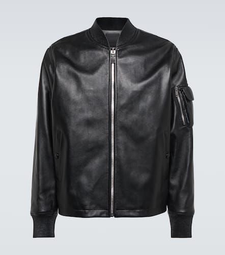 Givenchy Leather bomber jacket - Givenchy - Modalova