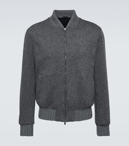 Thom Sweeney Cashmere bomber jacket - Thom Sweeney - Modalova