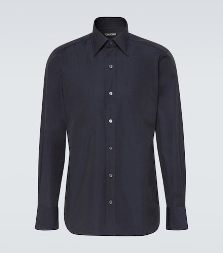Camisa de popelín de algodón - Tom Ford - Modalova