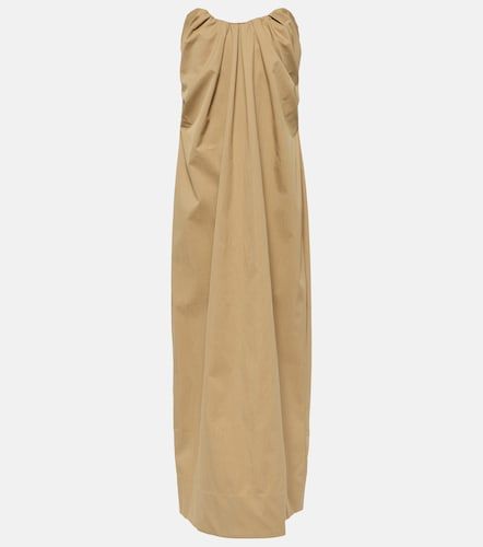 Abito lungo in misto tone off-shoulder - CO - Modalova