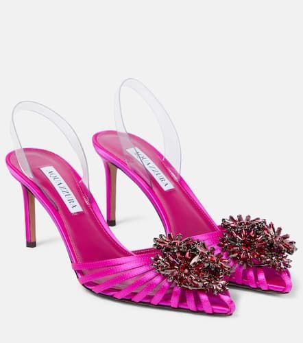 Crystal Margarita slingback pumps - Aquazzura - Modalova