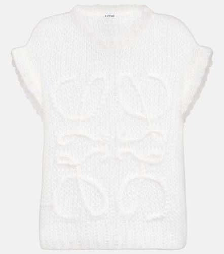 Anagram mohair-blend sweater vest - Loewe - Modalova