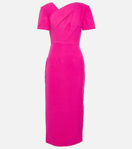 Wool and silk midi dress - Roland Mouret - Modalova