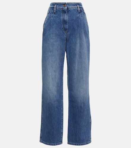 High-rise wide-leg jeans - Brunello Cucinelli - Modalova