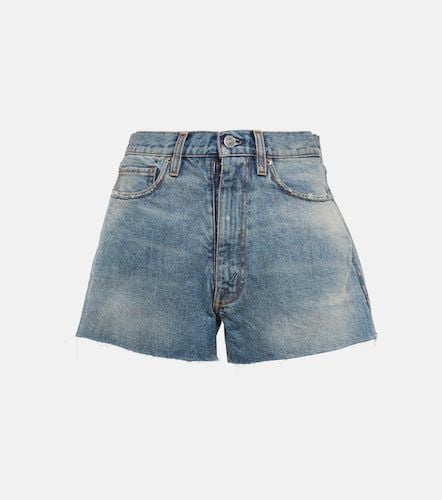 Distressed denim shorts - Maison Margiela - Modalova