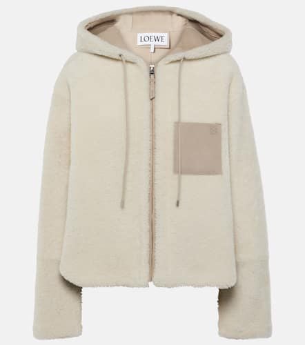 Loewe Hooded shearling jacket - Loewe - Modalova