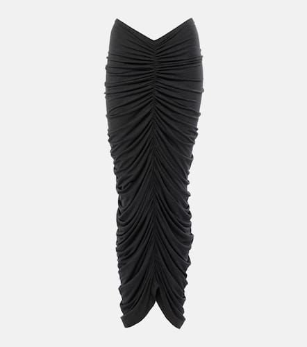 Norma Kamali Shirred maxi skirt - Norma Kamali - Modalova