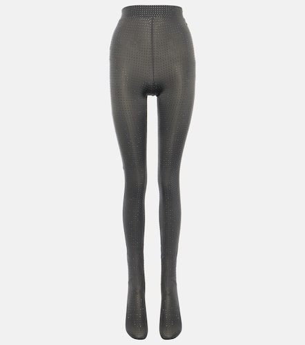 Strumpfhose aus Jersey mit Kristallen - Alex Perry - Modalova