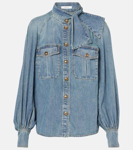 Illustration Raglan denim shirt - Zimmermann - Modalova