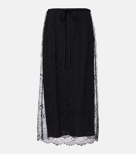 Valentino Floral lace midi skirt - Valentino - Modalova