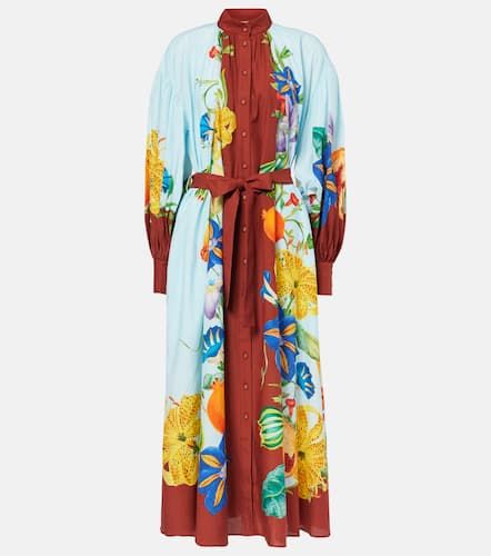 AlÃ©mais Dahlia cotton and silk shirt dress - Alemais - Modalova