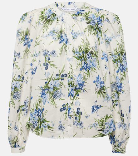 Ashlynn floral cotton shirt - Veronica Beard - Modalova