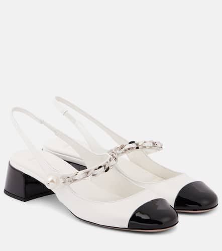 Miu Miu Pumps slingback in vernice - Miu Miu - Modalova