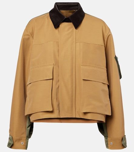 Chaqueta de sarga de mezcla de algodón - Sacai - Modalova