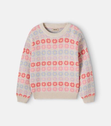 Jersey Harlow de algodón en jacquard - Wheat - Modalova