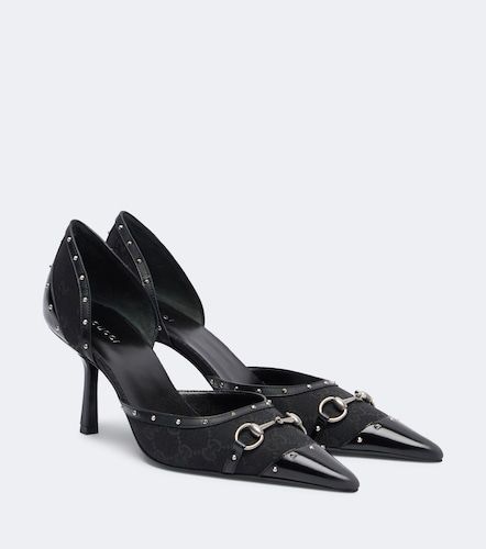 Savoy Horsebit GG canvas pumps - Gucci - Modalova