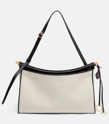 Le Click Pocket Large canvas shoulder bag - Alaia - Modalova