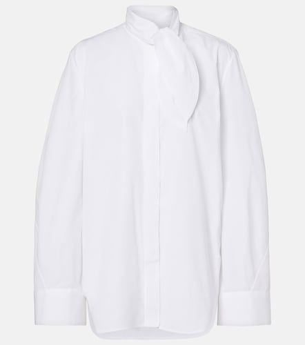 Camisa de algodón con lazada - Givenchy - Modalova