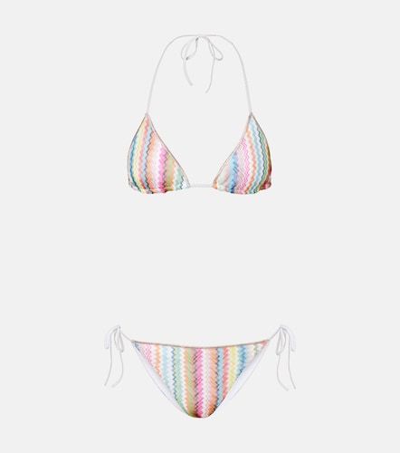 Missoni Bikini de lamé en zigzag - Missoni - Modalova