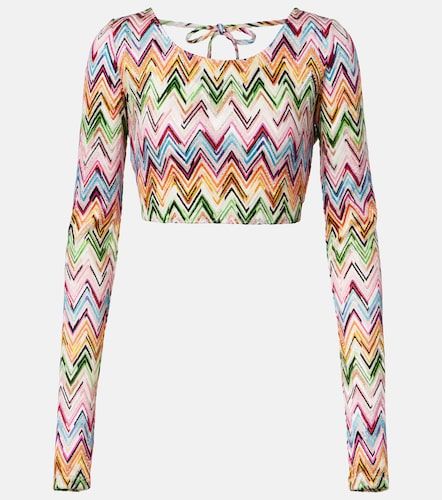 Missoni Zigzag crop top - Missoni - Modalova