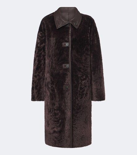 Ari reversible leather and shearling coat - Joseph - Modalova