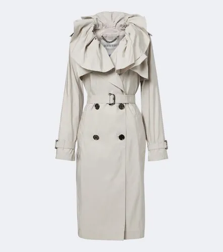 Burberry Ruffled trench coat - Burberry - Modalova