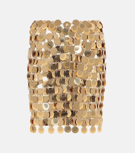 Minifalda Gold Sparkle Discs - Rabanne - Modalova