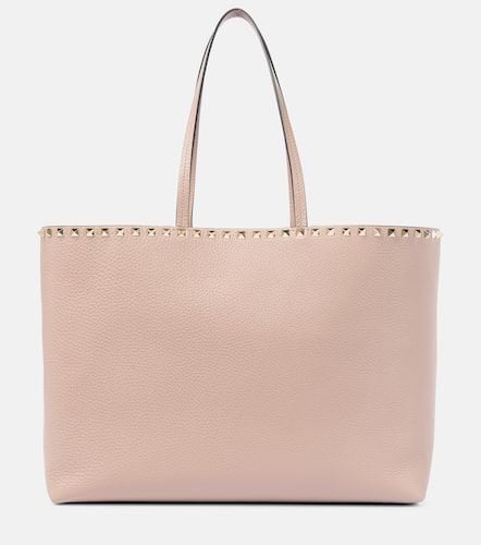 Rockstud Large leather tote bag - Valentino Garavani - Modalova