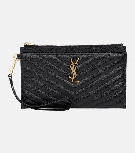Saint Laurent Pouch Large de piel - Saint Laurent - Modalova
